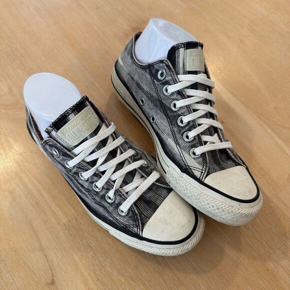 Converse All Star x Missoni Chuck Taylor Low Shoes Gray Sneakers M5 W7 - Picture 1 of 9